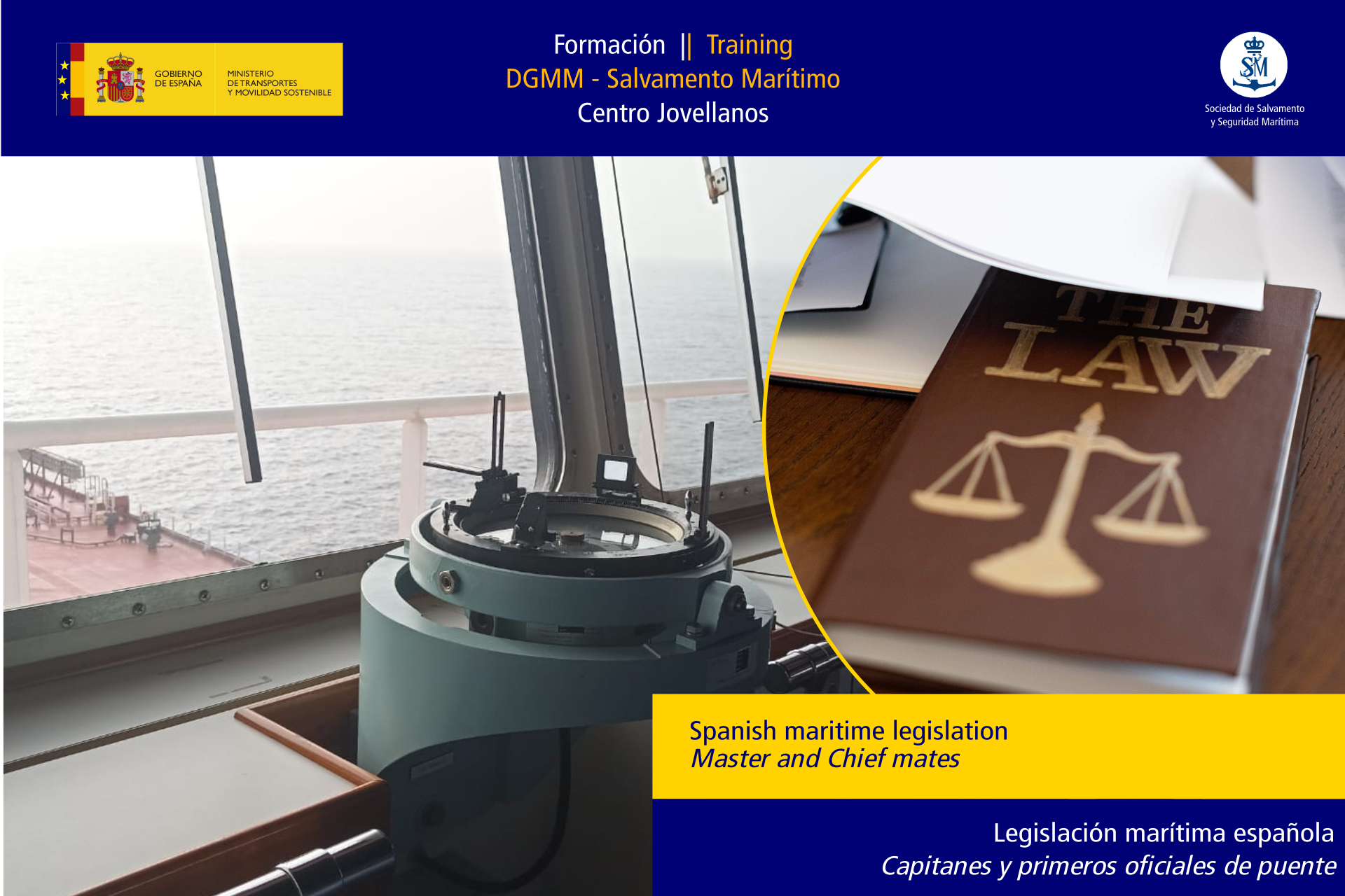 Spanish Maritime Legislation for Masters and Chief mates